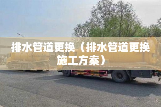 排水管道更换（排水管道更换施工方案）