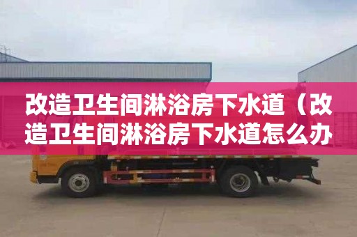 改造卫生间淋浴房下水道（改造卫生间淋浴房下水道怎么办）