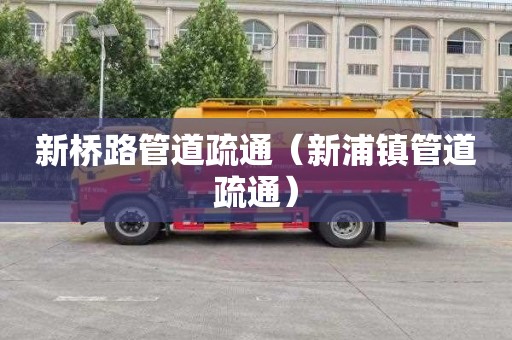 新桥路管道疏通（新浦镇管道疏通）