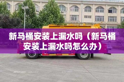 新马桶安装上漏水吗（新马桶安装上漏水吗怎么办）