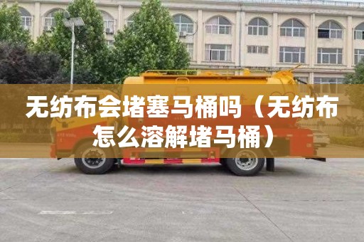 无纺布会堵塞马桶吗（无纺布怎么溶解堵马桶）