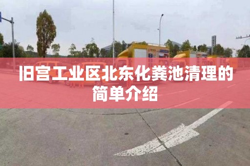 旧宫工业区北东化粪池清理的简单介绍