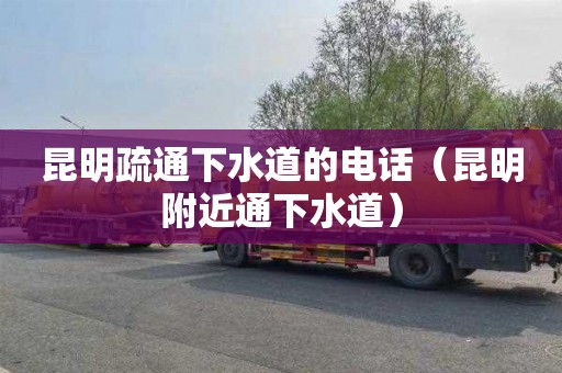 昆明疏通下水道的电话（昆明附近通下水道）