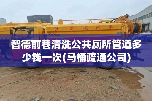 智德前巷清洗公共厕所管道多少钱一次(马桶疏通公司)