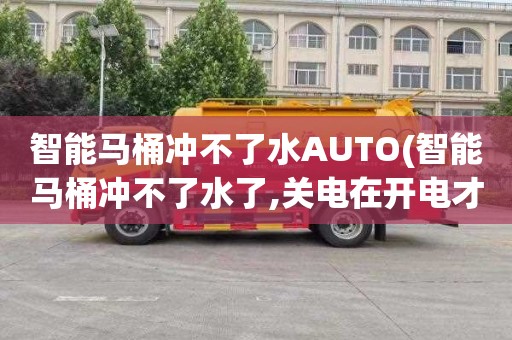 智能马桶冲不了水AUTO(智能马桶冲不了水了,关电在开电才冲一次)