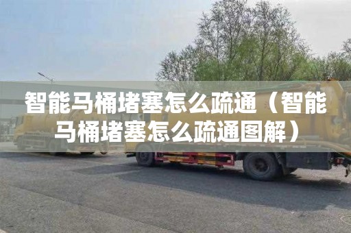 智能马桶堵塞怎么疏通（智能马桶堵塞怎么疏通图解）