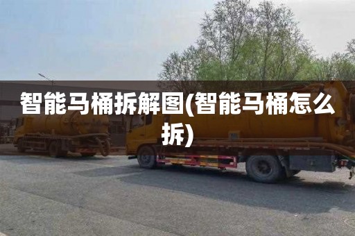 智能马桶拆解图(智能马桶怎么拆)