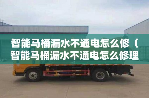 智能马桶漏水不通电怎么修（智能马桶漏水不通电怎么修理）