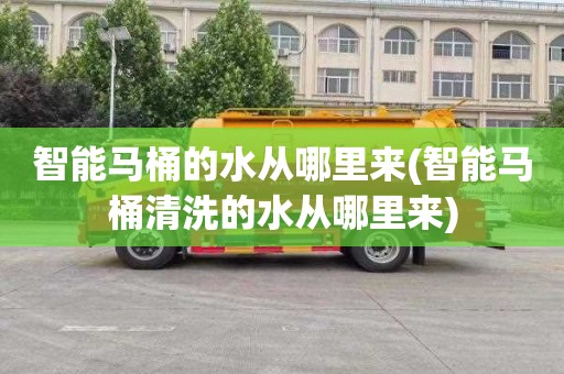 智能马桶的水从哪里来(智能马桶清洗的水从哪里来)