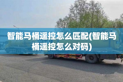 智能马桶遥控怎么匹配(智能马桶遥控怎么对码)
