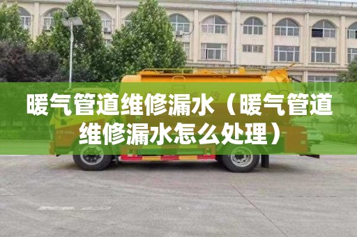 暖气管道维修漏水（暖气管道维修漏水怎么处理）