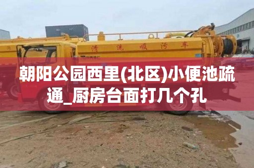 朝阳公园西里(北区)小便池疏通_厨房台面打几个孔
