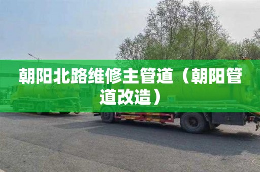 朝阳北路维修主管道（朝阳管道改造）