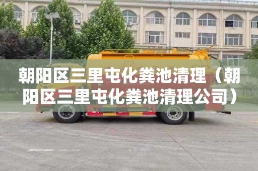 朝阳区三里屯化粪池清理（朝阳区三里屯化粪池清理公司）