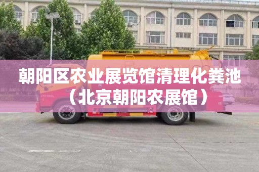 朝阳区农业展览馆清理化粪池（北京朝阳农展馆）