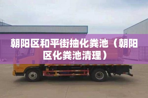 朝阳区和平街抽化粪池（朝阳区化粪池清理）