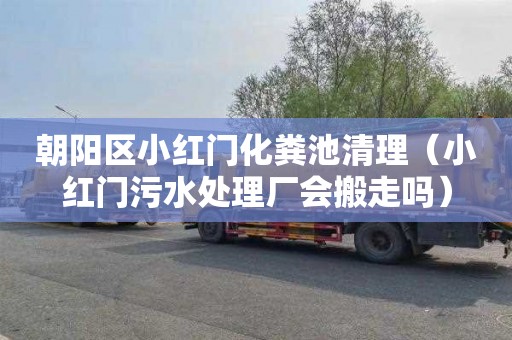 朝阳区小红门化粪池清理（小红门污水处理厂会搬走吗）