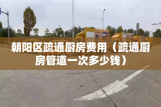 朝阳区疏通厨房费用（疏通厨房管道一次多少钱）