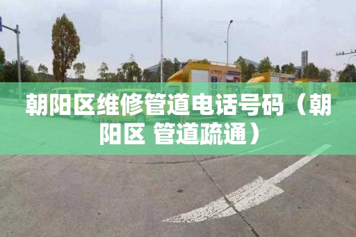 朝阳区维修管道电话号码（朝阳区 管道疏通）