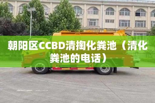 朝阳区CCBD清掏化粪池（清化粪池的电话）