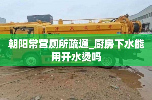 朝阳常营厕所疏通_厨房下水能用开水烫吗