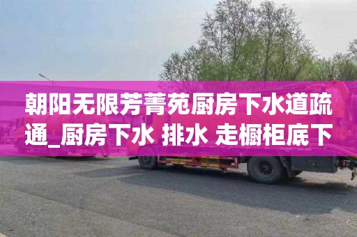 朝阳无限芳菁苑厨房下水道疏通_厨房下水 排水 走橱柜底下