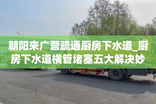 朝阳来广营疏通厨房下水道_厨房下水道横管堵塞五大解决妙招