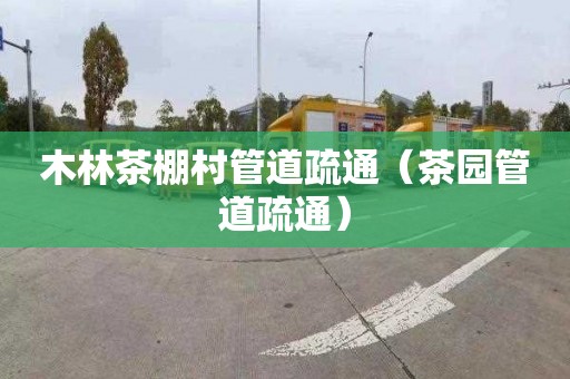木林茶棚村管道疏通（茶园管道疏通）