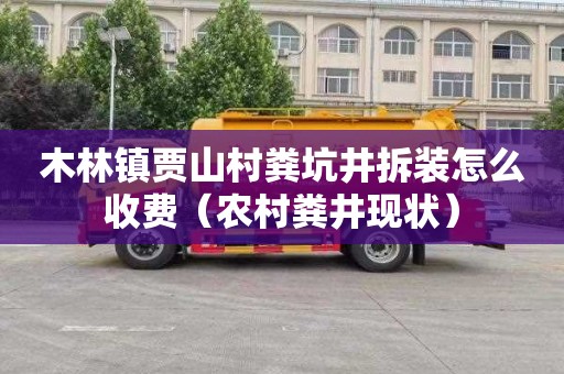 木林镇贾山村粪坑井拆装怎么收费（农村粪井现状）