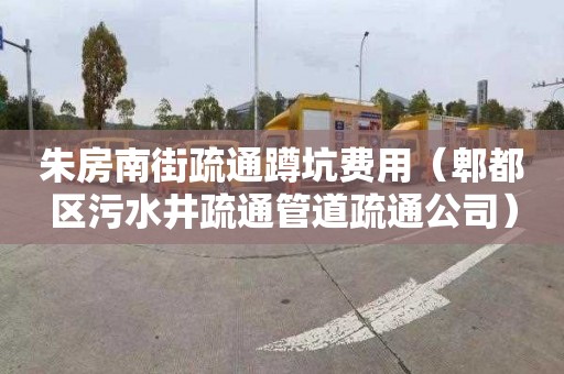 朱房南街疏通蹲坑费用（郫都区污水井疏通管道疏通公司）