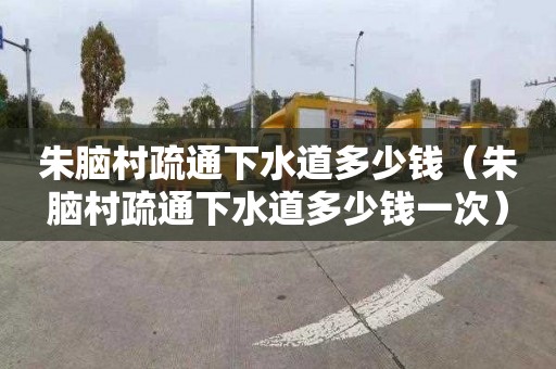 朱脑村疏通下水道多少钱（朱脑村疏通下水道多少钱一次）