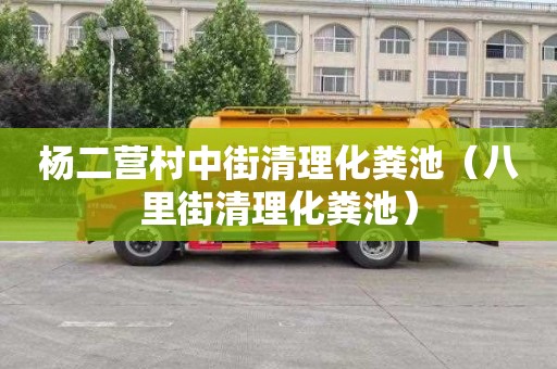 杨二营村中街清理化粪池（八里街清理化粪池）