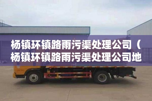 杨镇环镇路雨污渠处理公司（杨镇环镇路雨污渠处理公司地址）