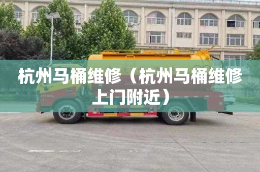 杭州马桶维修（杭州马桶维修上门附近）