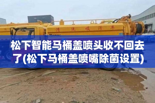 松下智能马桶盖喷头收不回去了(松下马桶盖喷嘴除菌设置)