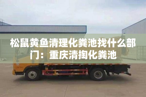 松鼠黄鱼清理化粪池找什么部门：重庆清掏化粪池