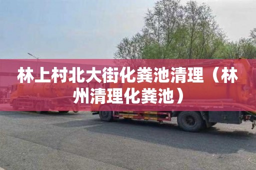林上村北大街化粪池清理（林州清理化粪池）
