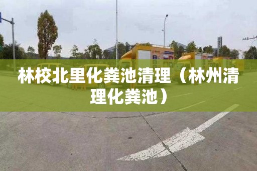 林校北里化粪池清理（林州清理化粪池）