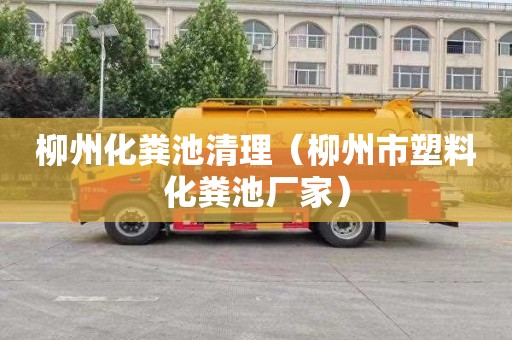柳州化粪池清理（柳州市塑料化粪池厂家）