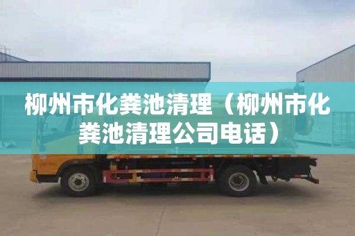 柳州市化粪池清理（柳州市化粪池清理公司电话）