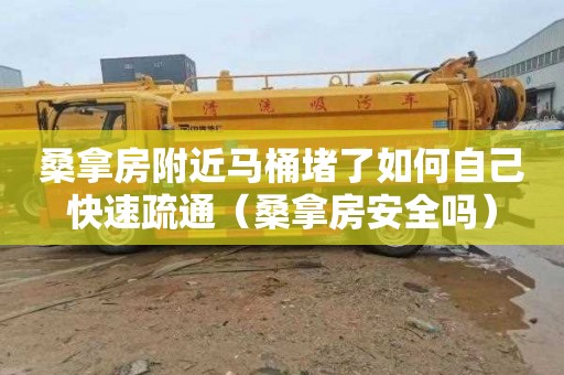 桑拿房附近马桶堵了如何自己快速疏通（桑拿房安全吗）
