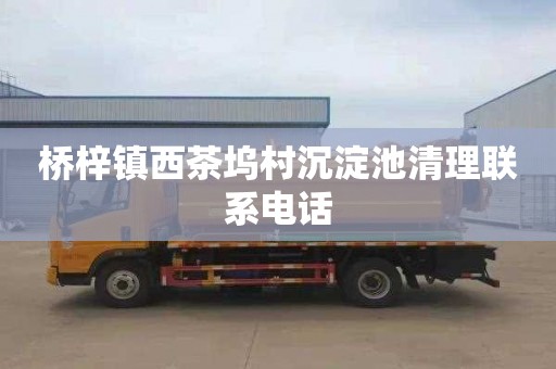 桥梓镇西茶坞村沉淀池清理联系电话