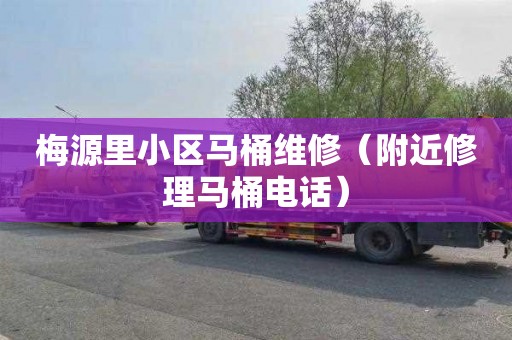 梅源里小区马桶维修（附近修理马桶电话）