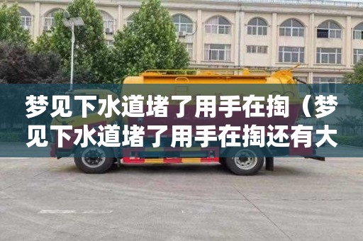 梦见下水道堵了用手在掏（梦见下水道堵了用手在掏还有大便）