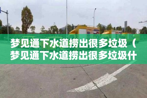 梦见通下水道捞出很多垃圾（梦见通下水道捞出很多垃圾什么预兆）