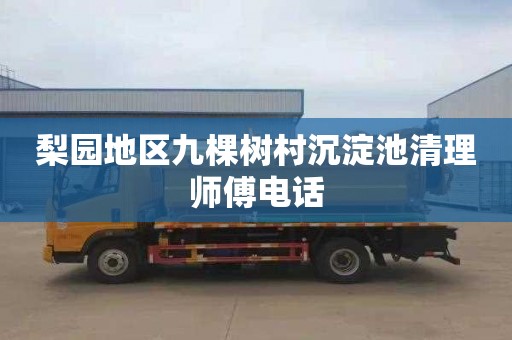 梨园地区九棵树村沉淀池清理师傅电话