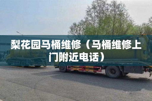 梨花园马桶维修（马桶维修上门附近电话）