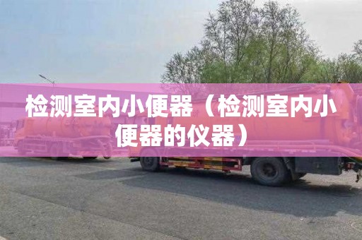 检测室内小便器（检测室内小便器的仪器）