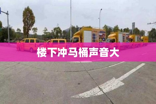 楼下冲马桶声音大