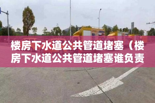 楼房下水道公共管道堵塞（楼房下水道公共管道堵塞谁负责）